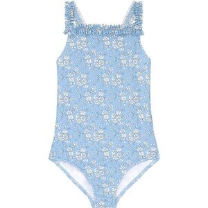 Minnow// Girls Capel Ruched Strap One Piece